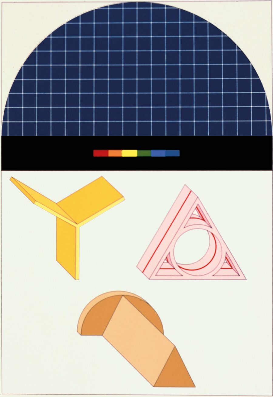 Lucio Del Pezzo Senza titolo, 1970