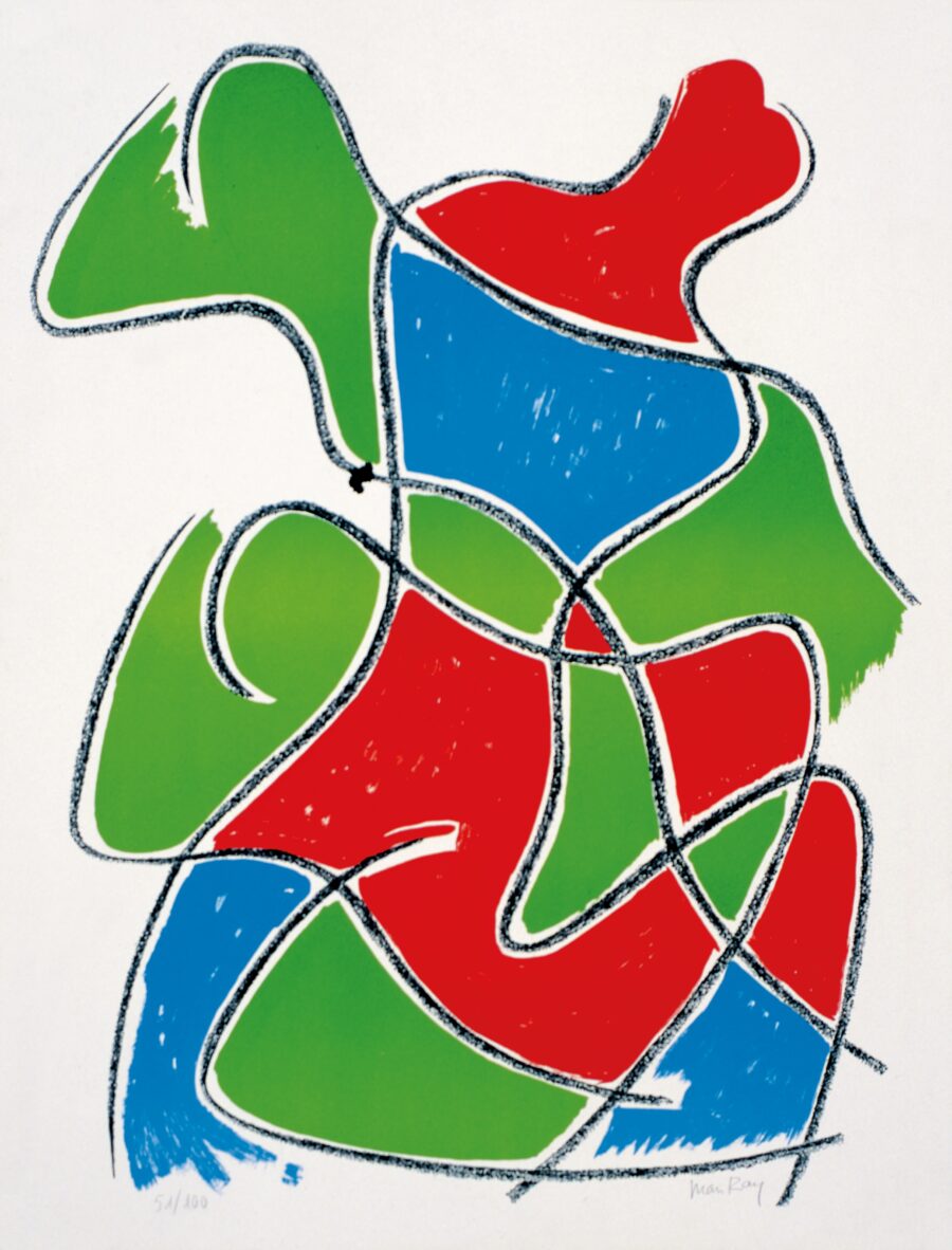 Man Ray Tre figure, 1968