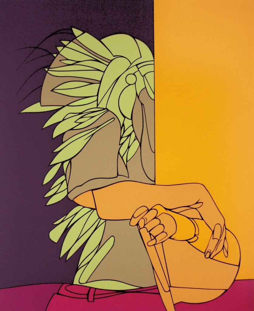 Valerio Adami Apollon, 1978
