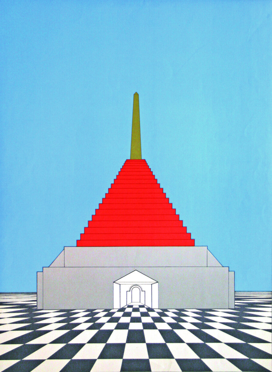 Lucio Del Pezzo Senza titolo 2, 1970