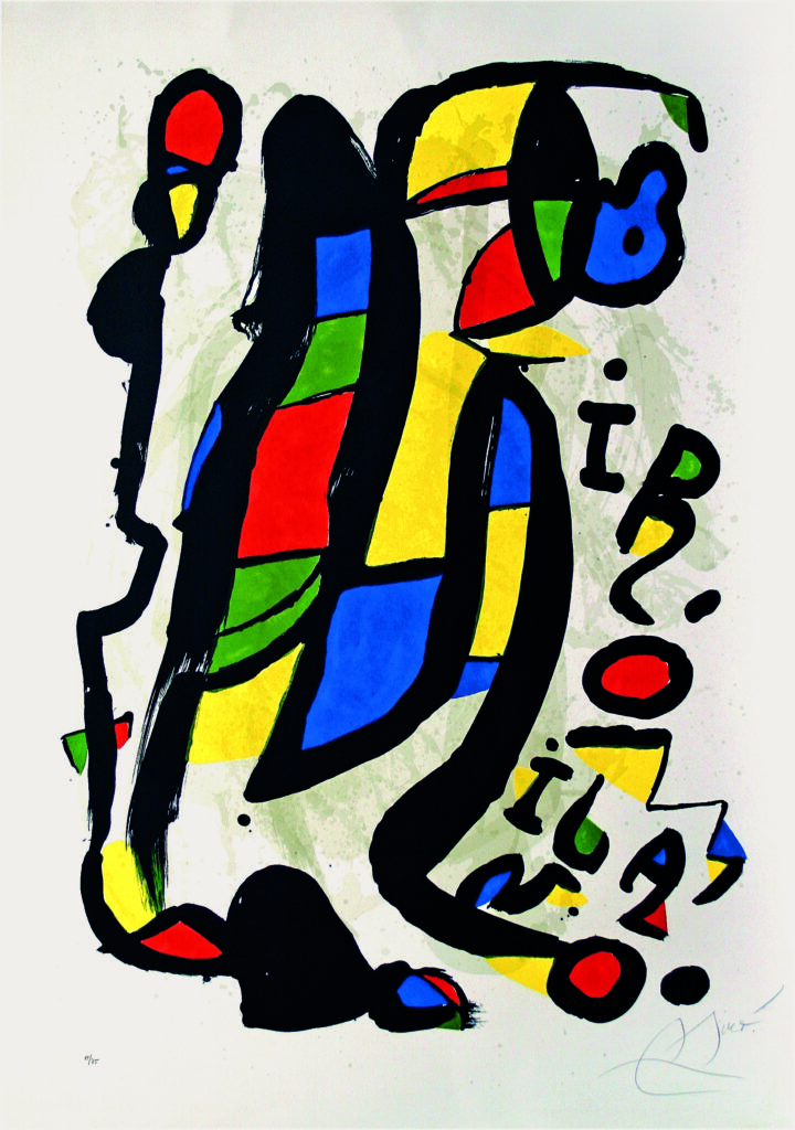 Joan Miró Miró Milano, 1981