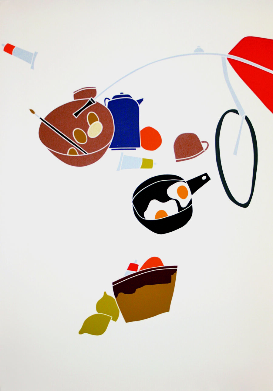 Emilio Tadini Ka.De.We., 1974
