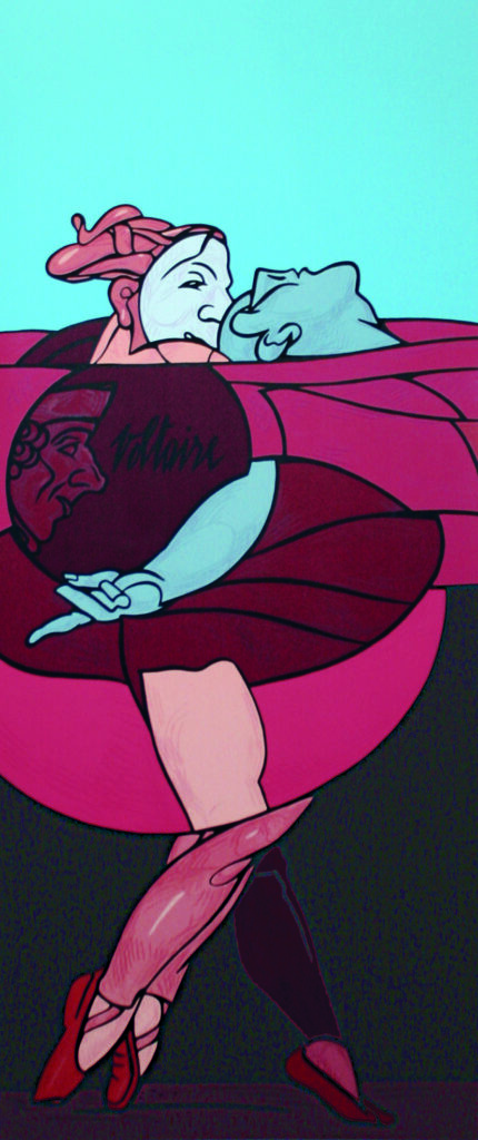 Valerio Adami Ballata, 1985