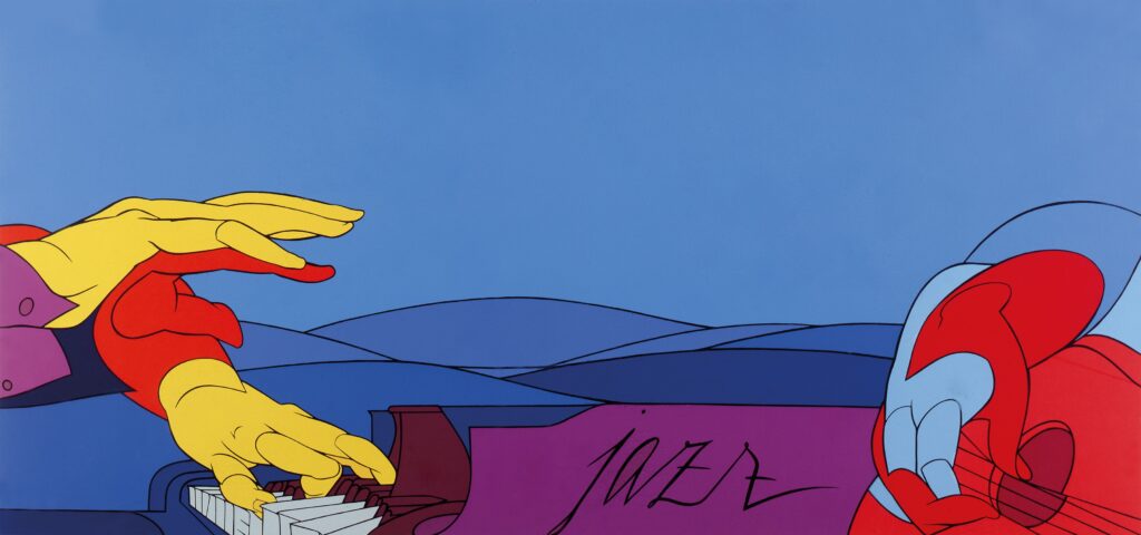 Valerio Adami Ballata - Jazz, 1983