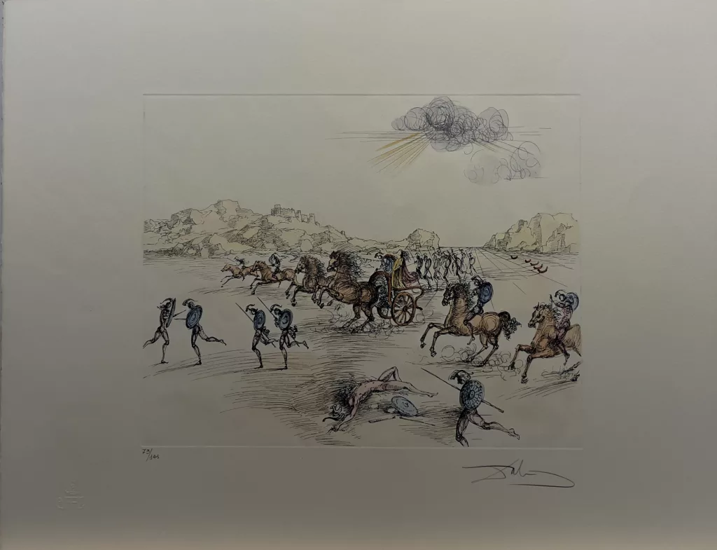 Dali CLIO "Déesse de l'Histoire"