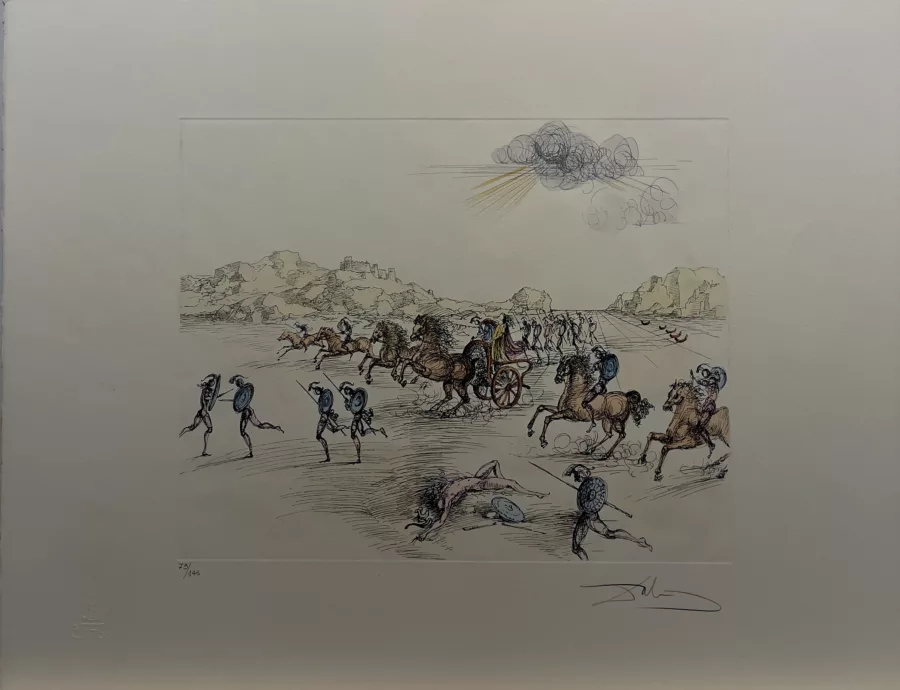 Dali CLIO "Déesse de l'Histoire"