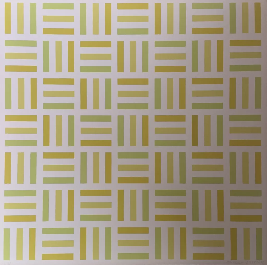 Francois Morellet senza titolo 1971/75