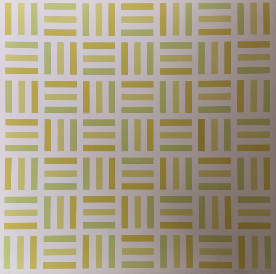 Francois Morellet senza titolo 1971/75